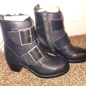 Frye Sabrina Double Buckle Boots